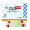 Caverta Tablets sildenafil citrate formulation for reliable erectile dysfunction management and improved sexual wellness