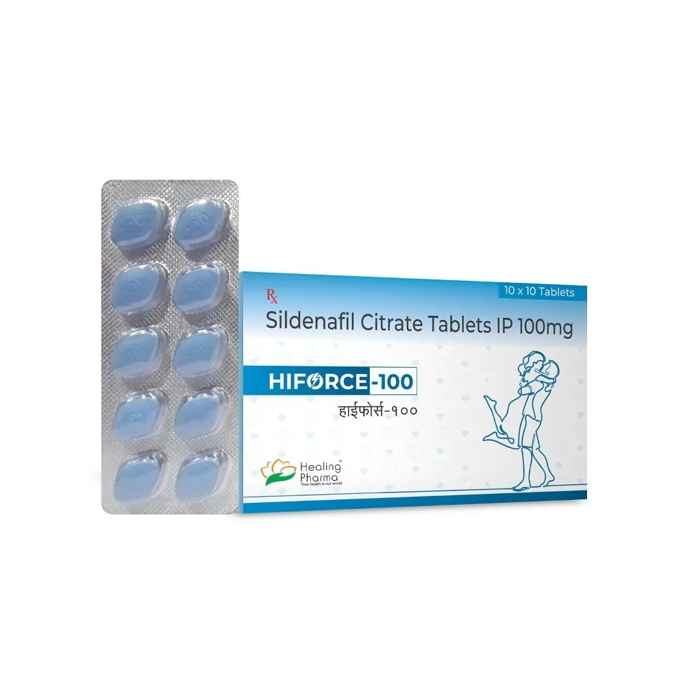 Hiforce Tablets sildenafil citrate for high-potency erectile dysfunction treatment and performance boost