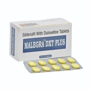 Malegra DXT Plus sildenafil duloxetine combination for erectile dysfunction and premature ejaculation dual treatment