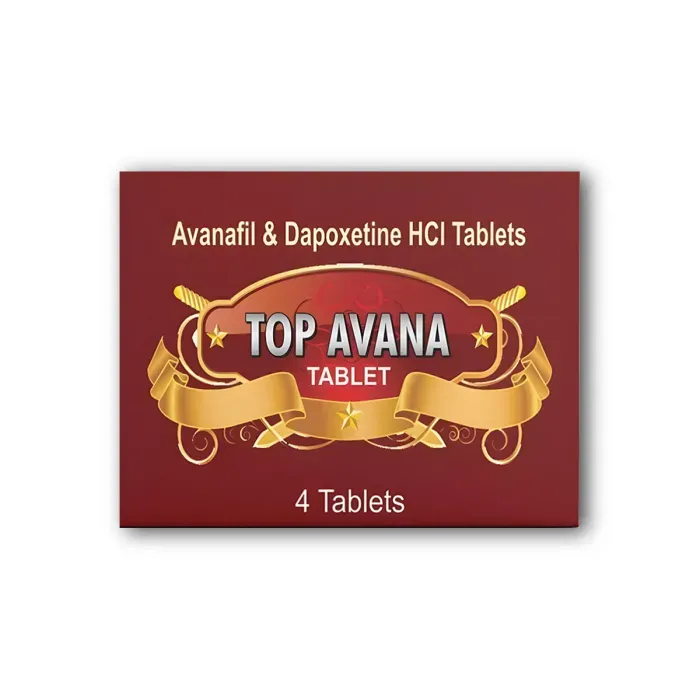 Top Avana Tablets avanafil dapoxetine combination for fast-acting erectile dysfunction and premature ejaculation treatment