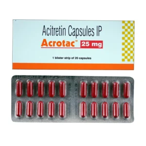 Acrotac 25mg acitretin retinoid dermatology medication