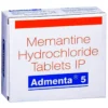 Admenta 5mg memantine Alzheimer's treatment tablets