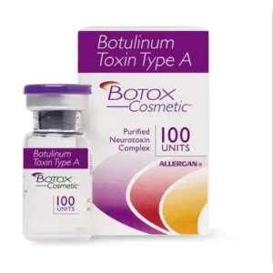 Allergan Botox 100 IU botulinum toxin injection vial