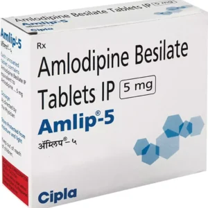 Amlip 5 mg amlodipine blood pressure tablets