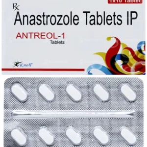 Antreol 1 mg anastrozole breast cancer treatment drug