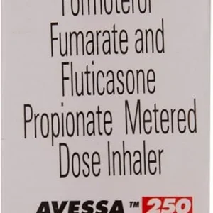 Avessa 250 Inhaler fluticasone propionate corticosteroid spray for moderate-strength asthma inflammation reduction