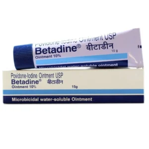 Betadine 10% antibacterial wound treatment ointment