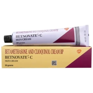 Betnovate C betamethasone clioquinol cream tube