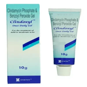 Clindoxyl clindamycin benzoyl peroxide medicated gel