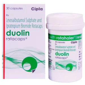Duolin Rotacaps levosalbutamol ipratropium combination capsules for synergistic bronchodilator action