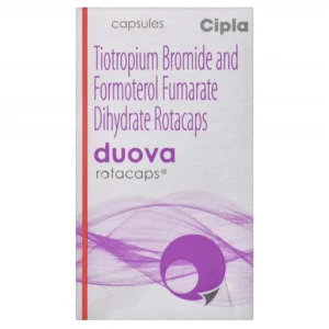 Duova Rotacaps tiotropium formoterol dry powder capsules for extended obstructive pulmonary disease relief