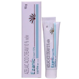 Ezanic 10% Cream azelaic acid topical treatment for acne and rosacea management