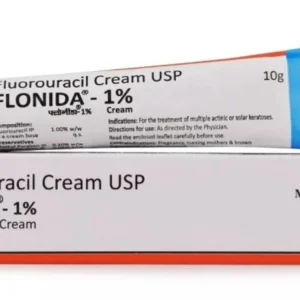 Flonida Cream 1% fluorouracil dermatology anticancer tube