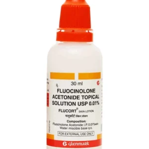 Flucort Skin Lotion fluocinolone acetonide topical corticosteroid for scalp and skin inflammation relief