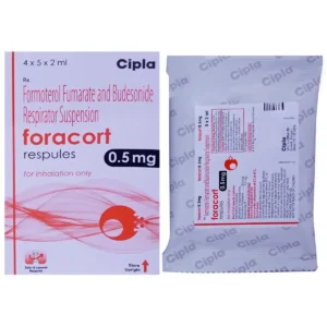 Foracort Respules budesonide formoterol nebulization suspension for dual-control asthma stabilization