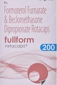 Fullform Rotacaps formoterol budesonide dry powder capsules for comprehensive respiratory maintenance