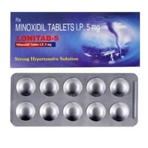 Lonitab minoxidil tablet for hair loss and androgenetic alopecia treatment