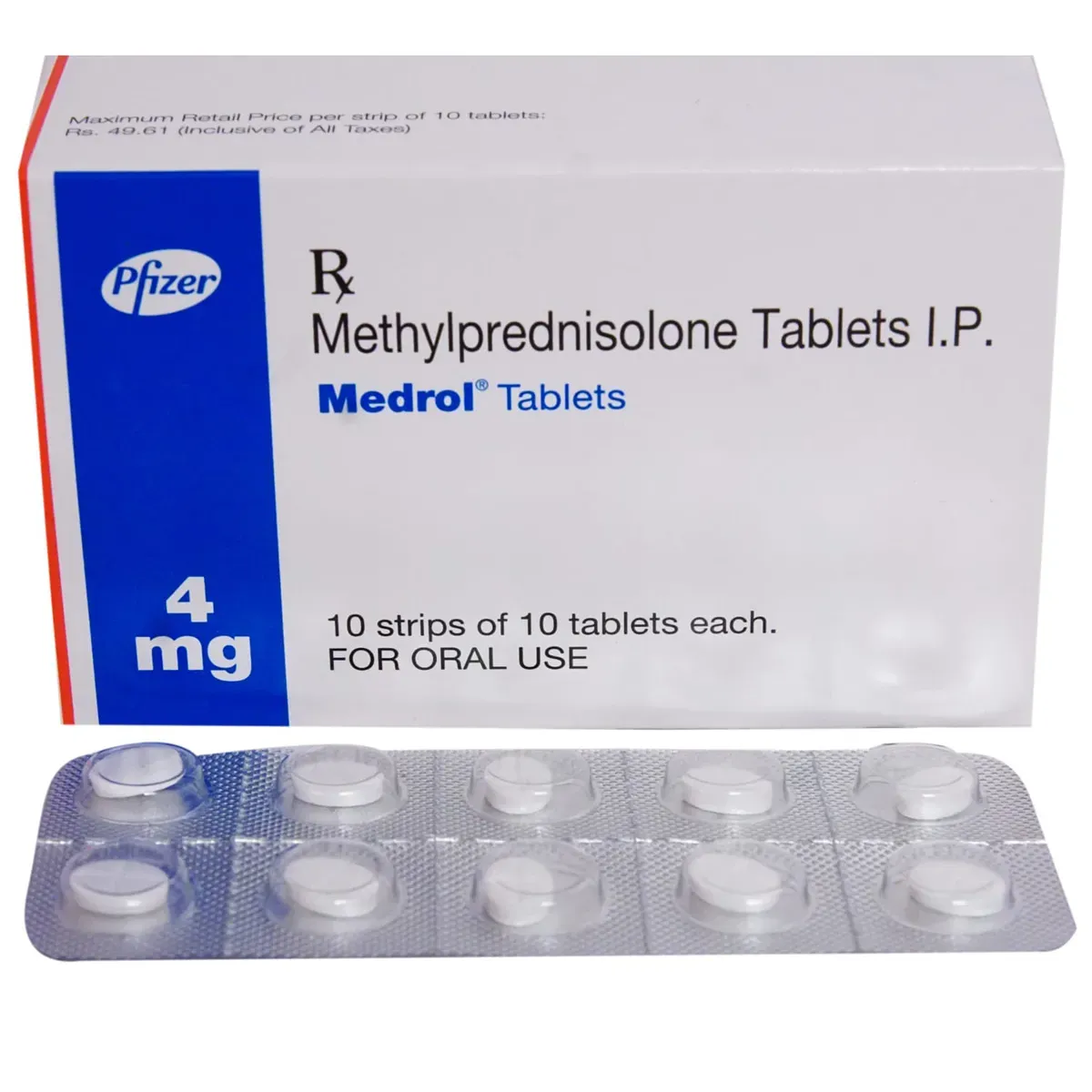 Methylprednisolone Tablets corticosteroid for severe inflammation allergies and autoimmune disease management