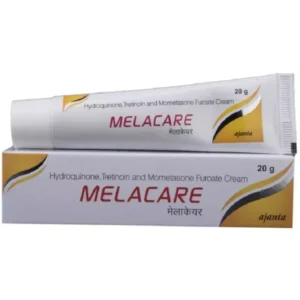 Melacare Cream triple combination skin lightening treatment for melasma and hyperpigmentation