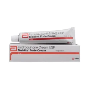 Melalite Forte Cream hydroquinone 4% maximum strength skin lightening for severe melasma treatment