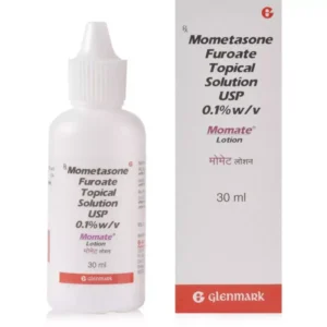 Momate Lotion mometasone furoate topical corticosteroid for scalp psoriasis and seborrheic dermatitis treatment