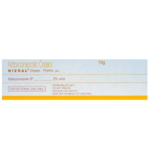 Nizral 15 gm Cream ketoconazole antifungal for fungal skin infections and seborrheic dermatitis treatment