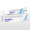 Onabet 2% Cream sertaconazole nitrate antifungal for ringworm and athlete's foot treatment