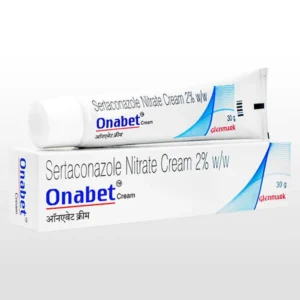 Onabet 2% Cream sertaconazole nitrate antifungal for ringworm and athlete's foot treatment