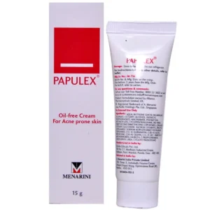 Papulex Cleansing Gel medicated acne face wash for oil control and pimple prevention
