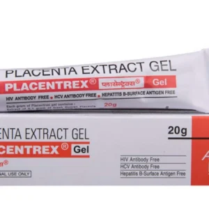 Placentrex Gel human placenta extract for wound healing and skin regeneration treatment