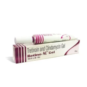 Retino AC Gel tretinoin clindamycin combination for acne and comedone treatment