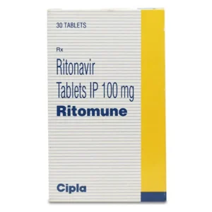 Ritomune 100 mg ritonavir HIV medication tablets