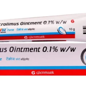 Tacroz Forte Ointment tacrolimus 0.1% immunosuppressant for moderate to severe atopic dermatitis treatment