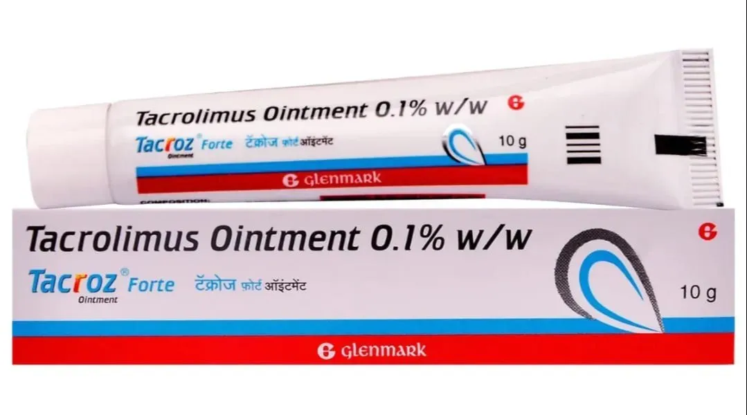 Tacroz Forte Ointment tacrolimus 0.1% immunosuppressant for moderate to severe atopic dermatitis treatment