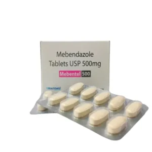 Mebentel 500 mg Mebendazole tablet used for treatment of intestinal worm infections