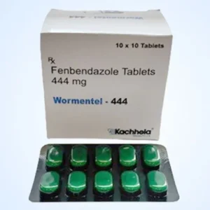 Wormentel 444 mg Fenbendazole tablet strip